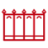 Ornamental aluminum fencing